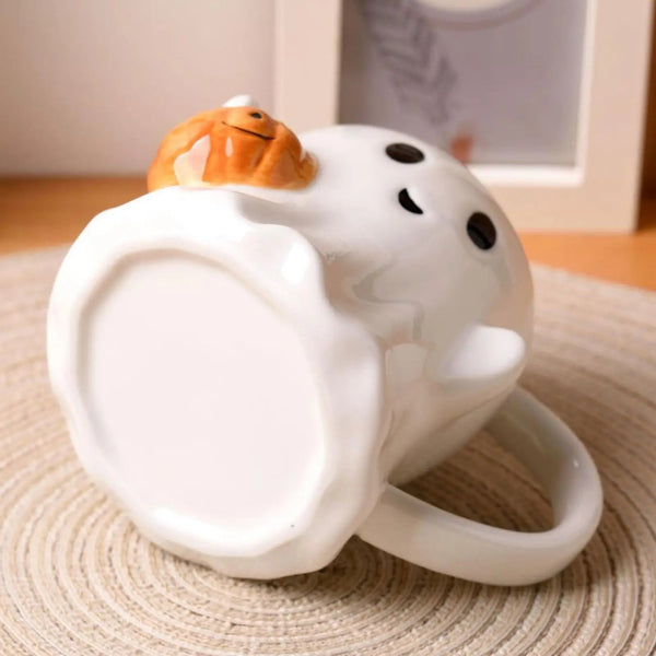 PUMPKIN Ghost Ceramic Mug