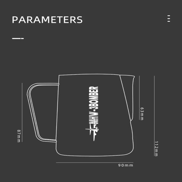 MHW-3BOMBER Turbo Latte Art Pitcher - 600ml