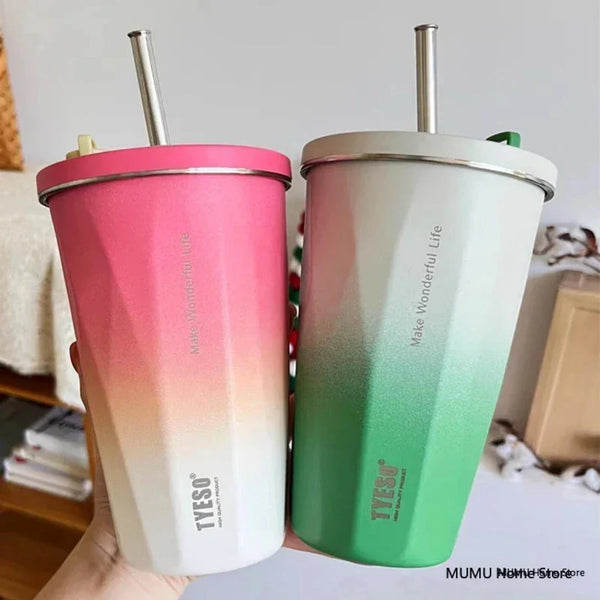 TYESO Portable Vacuum Insulated Tumbler