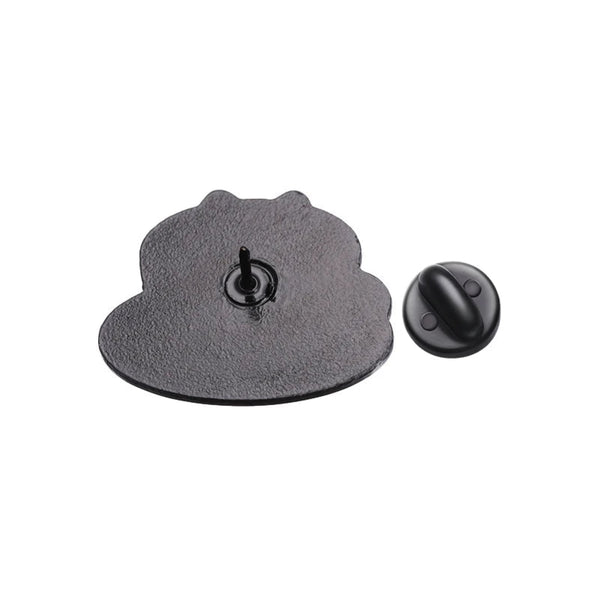 Ommmeow Cat Brooch Enamel Pin