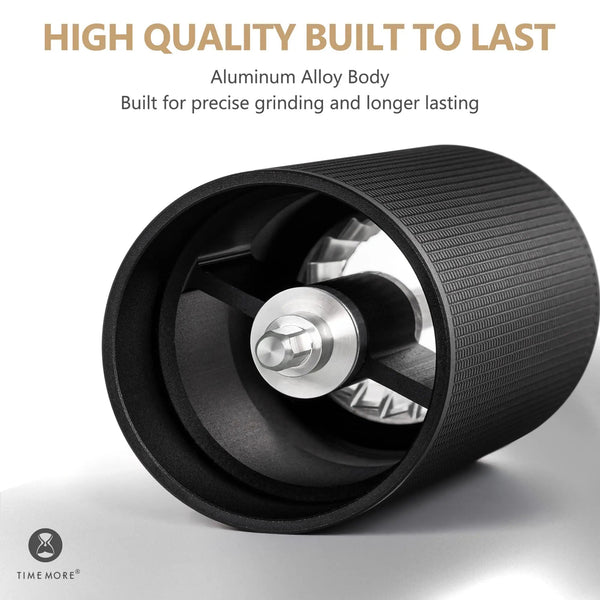 TIMEMORE Chestnut C3S Pro Manual Coffee Grinder - Foldable Handle - All-Metal Body