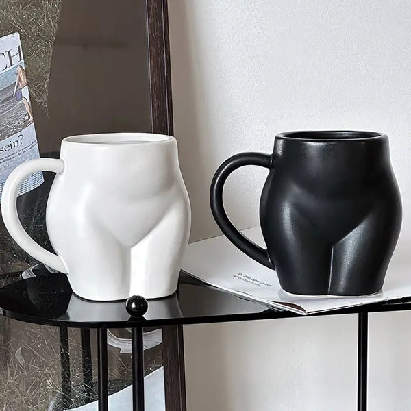 Funny Butt And Man Chest Ceramic Mug