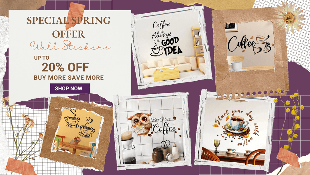 Starbrew Wall Stickers Collection - Up To 20% OFF Buy More Save More