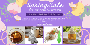 Spring Sale - Tea Infusers Collection - Buy More Save More Up To 20% OFF!