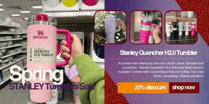 Spring Stanley Tumblers Sale - 20% OFF!