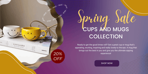 SPRING SALE - Cups and Mugs Collection - 20% OFF