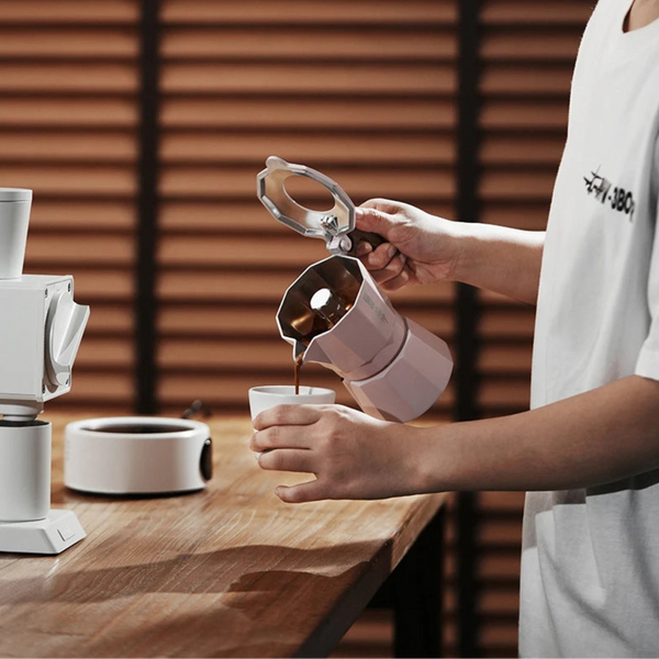 MHW-3BOMBER Double Valve Espresso Flipped Moka Pot