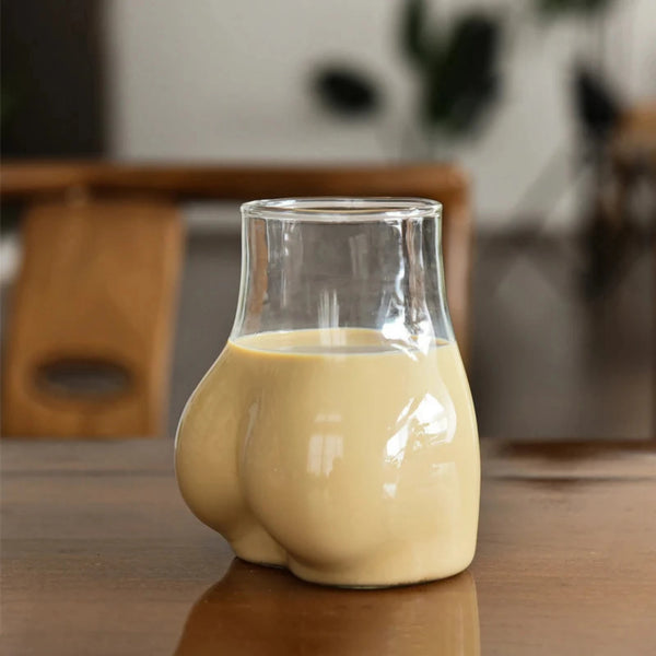 The Butt Shot Coffee Glass