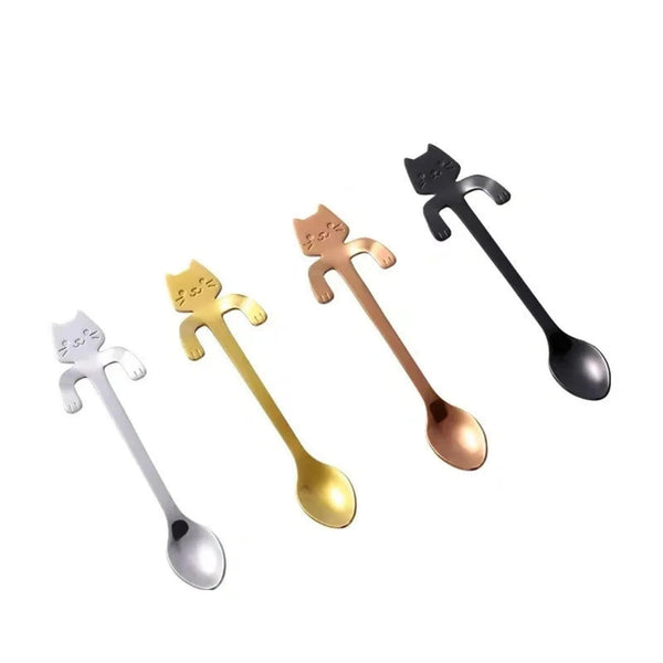 Bubbles Cat Coffee Spoon