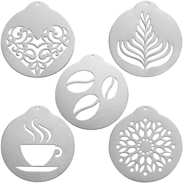 Barista Coffee Art Stencils