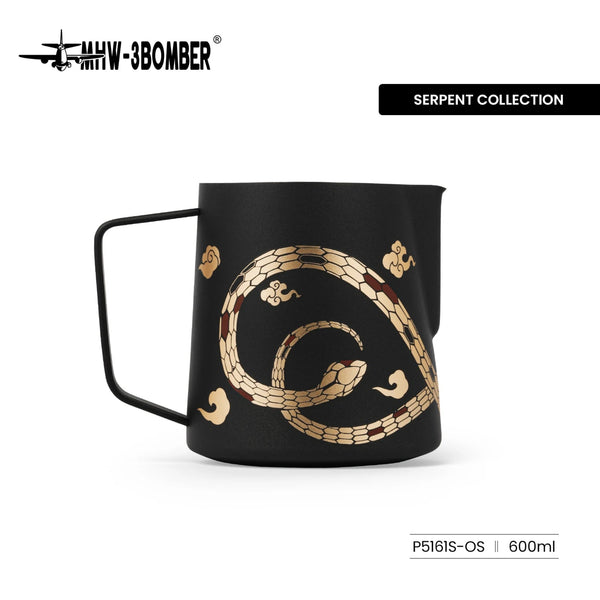 MHW-3BOMBER Serpent Latte Art Pitcher 450/500/600ml