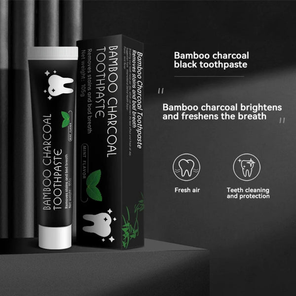 Activated Bamboo Charcoal Teeth Whitening Toothpaste