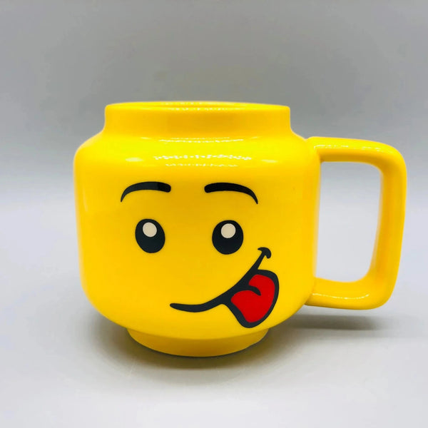 Face Impish Expression Ceramic Mug