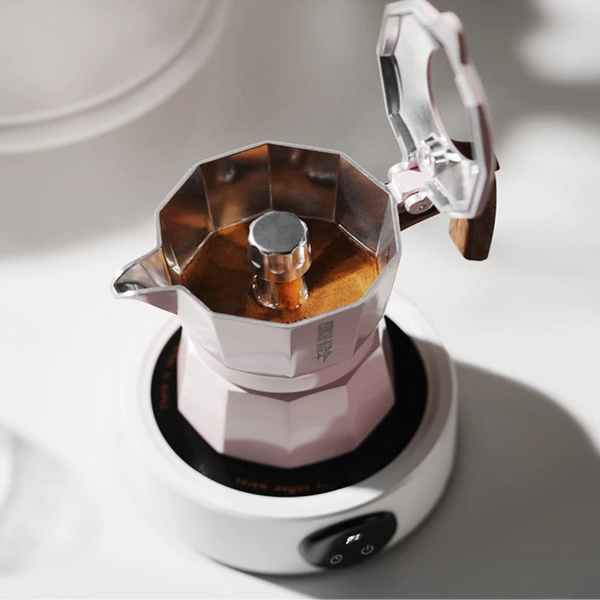 MHW-3BOMBER Double Valve Espresso Flipped Moka Pot