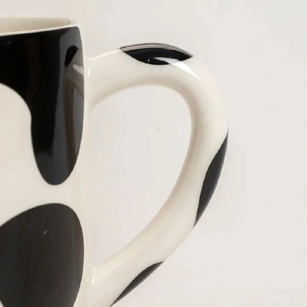 The Farmhouse Udderly Cow Ceramic Mug With Non-Skid Silicone Feet