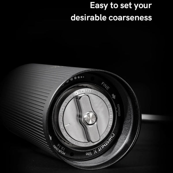 TIMEMORE Chestnut X-Lite Manual Coffee Grinder – S2C880 Burr Hand Mill