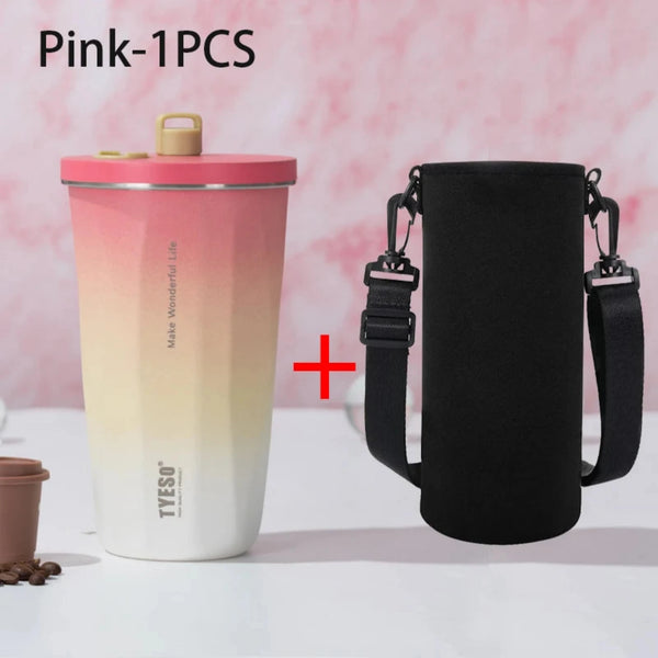 TYESO Portable Vacuum Insulated Tumbler