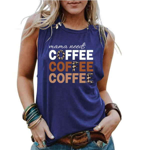 Mama Needs COFFEE Women Tank Top
