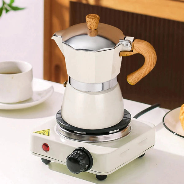 JERICO Single Valve Octagonal Coffee Moka Pot