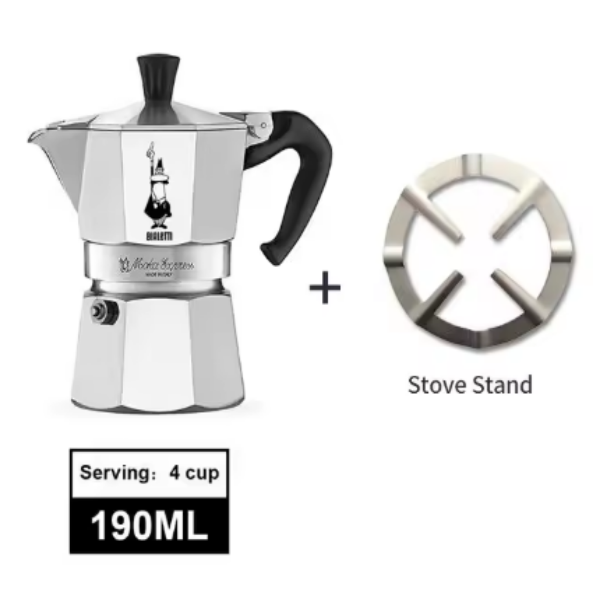 Bialetti Moka Express 4 Cups – STARBREW