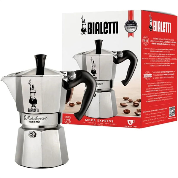 Bialetti Moka Express 6 Cups: The Iconic Stovetop Espresso Maker