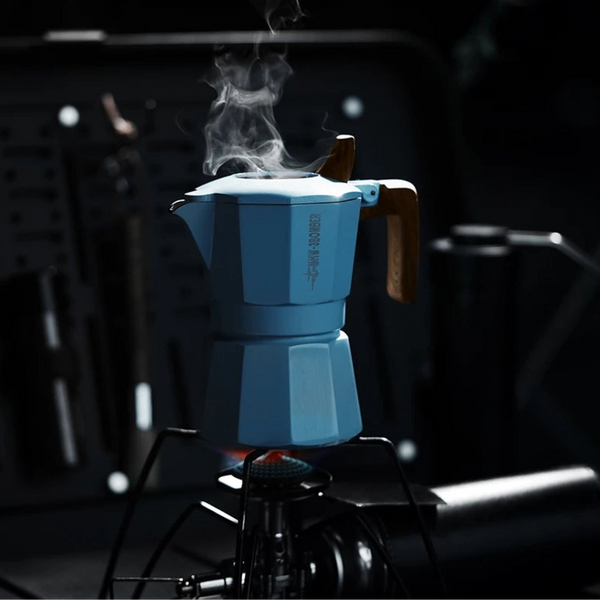 MHW-3BOMBER Double Valve Espresso Flipped Moka Pot