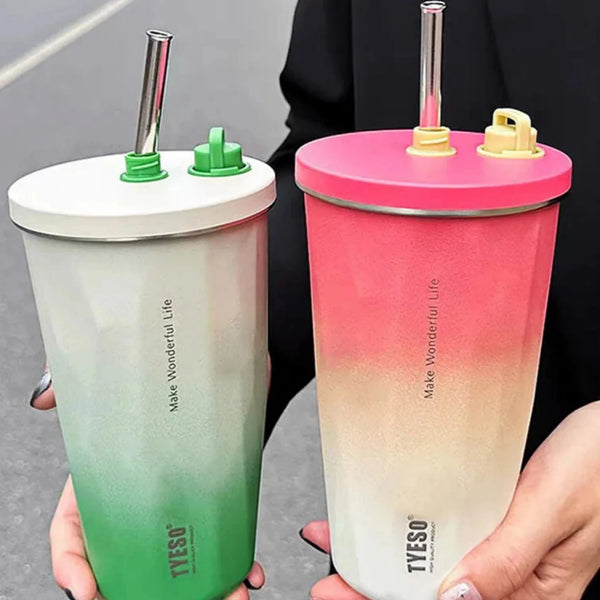 TYESO Portable Vacuum Insulated Tumbler