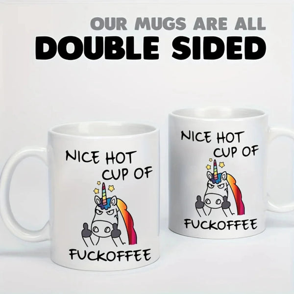 MissPenelope - 11oz Angry Unicorn Ceramic Coffee Mug