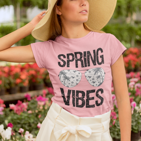 Spring Vibes Shirt, Spring Break Shirt, Spring Outfit For Her & Him, Unisex Fit, Hello Spring T-Shirt