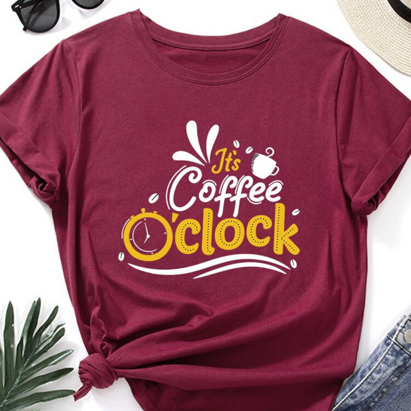 It's Coffee Clock Women T-Shirt