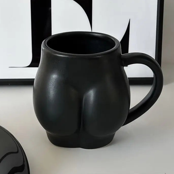 Funny Butt And Man Chest Ceramic Mug