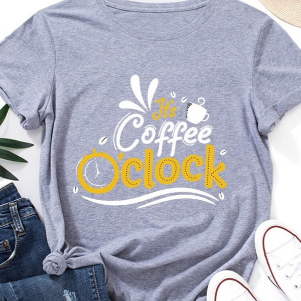 It's Coffee Clock Women T-Shirt