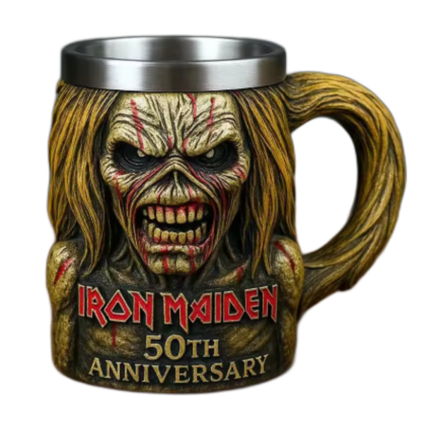 The Iron Maiden Band 50th Anniversary Mug