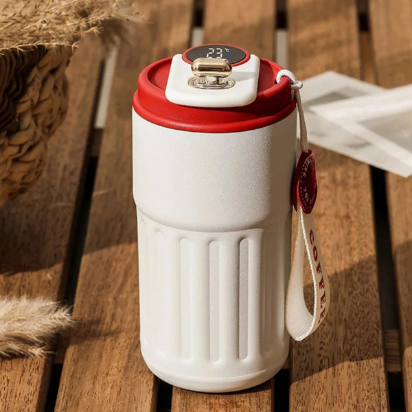 SMART Thermos Digital LED Temperature Vacuum Portable Cup