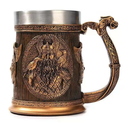 Shield-Wall Stein: The Ultimate Viking Warrior Mug