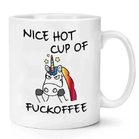 MissPenelope - 11oz Angry Unicorn Ceramic Coffee Mug