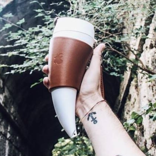 Viking Horn Travel Mug