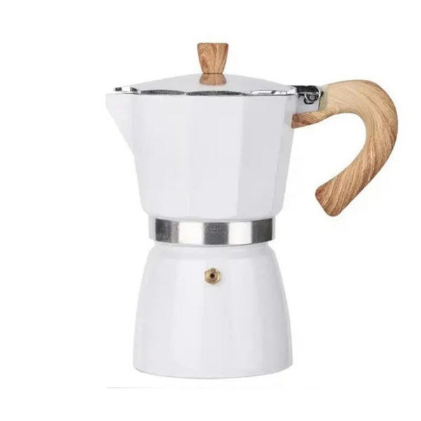 Soletti Pellini Vintage Wooden Coffee Moka Pot