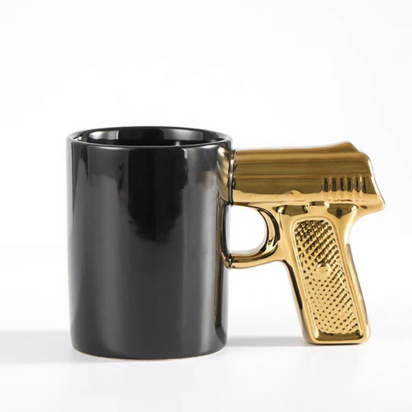 Funny Gun Ceramic Mug