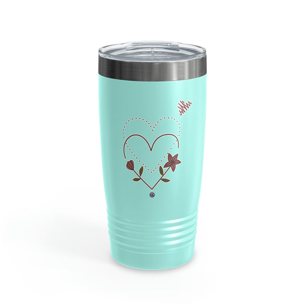 Starbrew All-Round Tumbler, 20 oz - Floral Heart