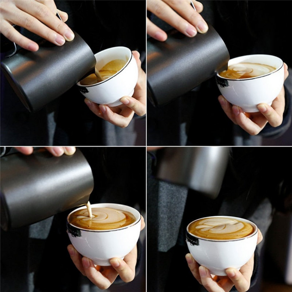 Starbrew Non-Stick Tapered Latte Art Pitcher 450ml