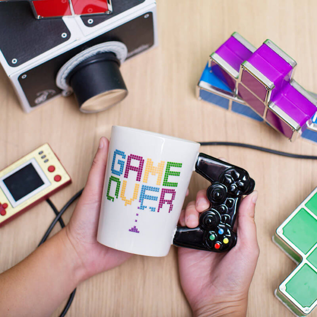 MUGNIV Game Over Controller Novelty Mug: Ceramic Coffee Mugs & Tea Cup ,  Unique & Fun Cool Mug for G…See more MUGNIV Game Over Controller Novelty  Mug