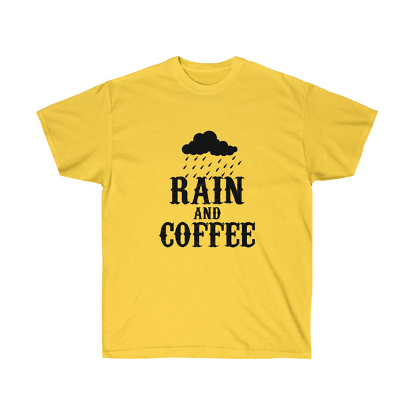 Rain And Coffee Unisex T-Shirt