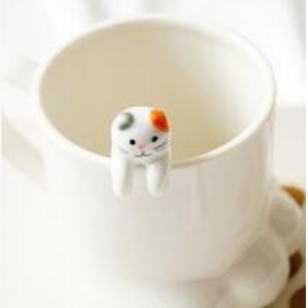 Bubbles Cat Cute Hanging Coffee Tea Spoon