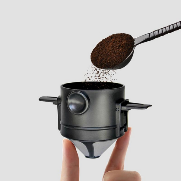 Starbrew UFO Foldable Portable Reusable Pour Over Coffee Filter