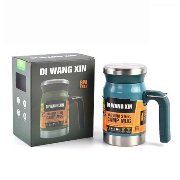 Diwangxin Classic Vacuum Steel Camp Mug