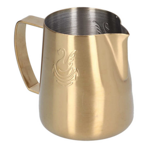 Starbrew Swan Latte Art Pitcher - 400ml/600ml Gold