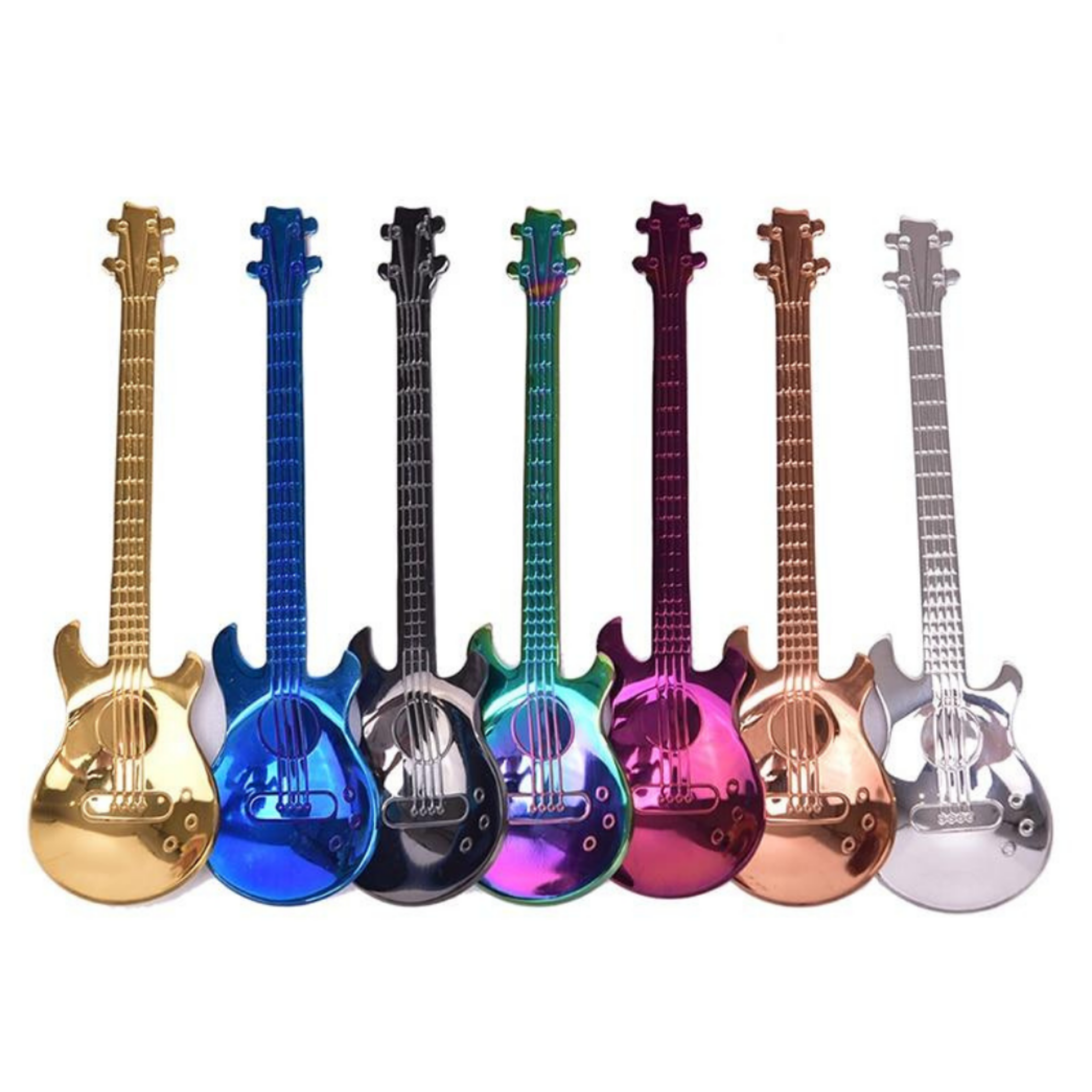 Eccentric Guitar Spoons - 7Pcs