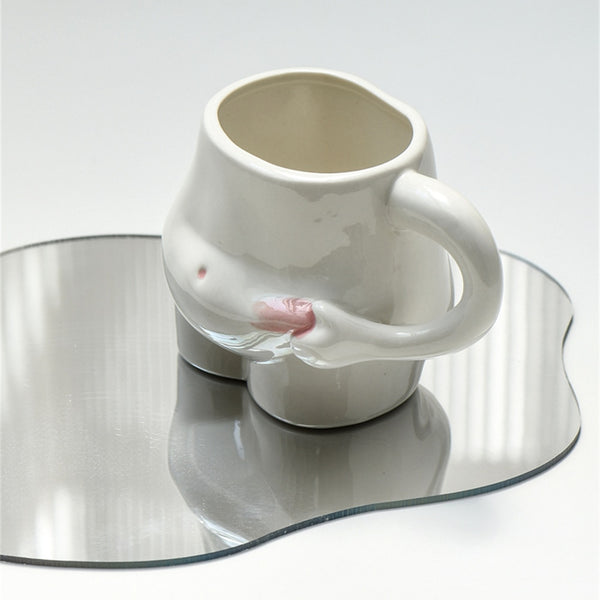 Pinch Belly Ceramic Mug
