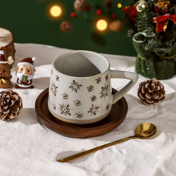 Vintage Christmas Ceramic Mug